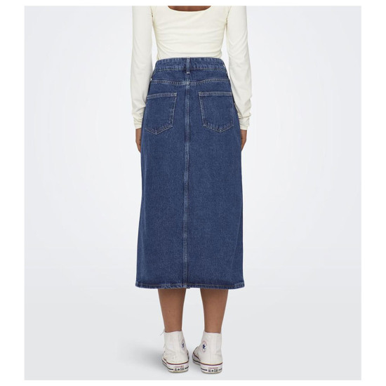 Only Γυναικεία φούστα Midi Denim Skirt